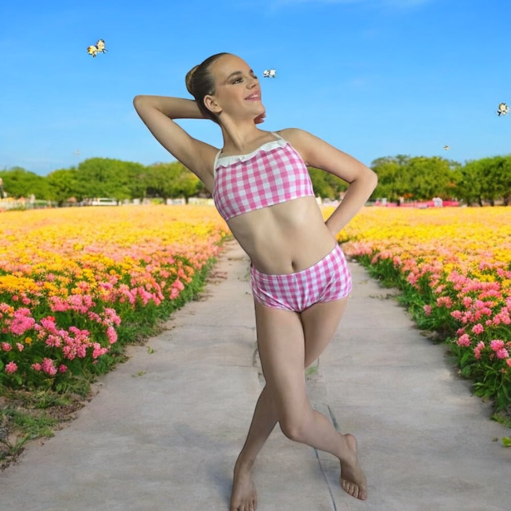 Gingham Pink