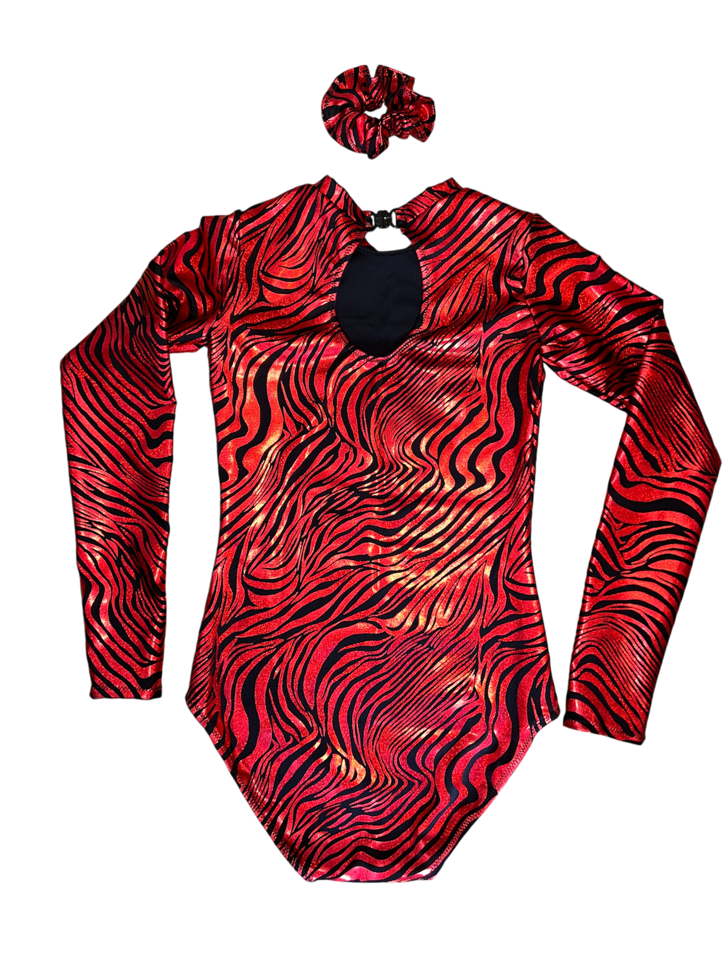Red Foil leotard