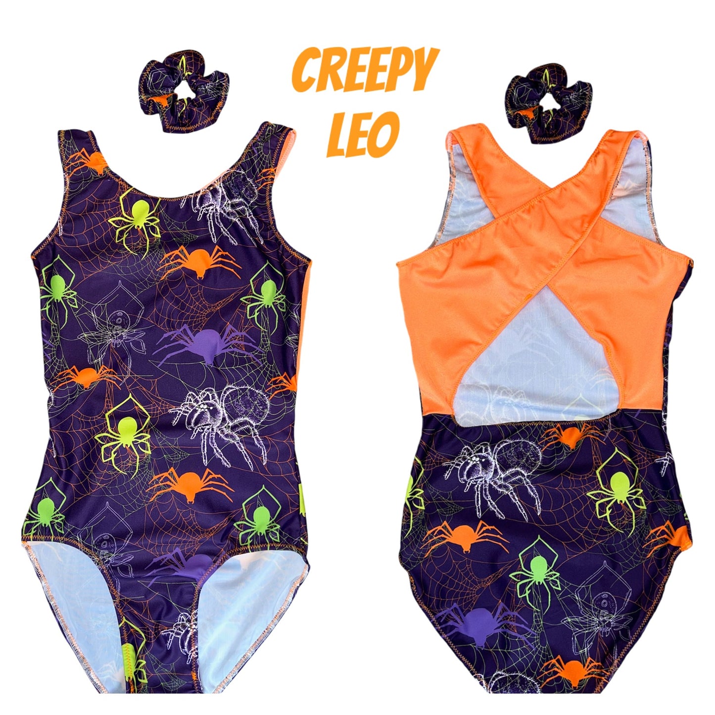 Creepy Leotard/Orange