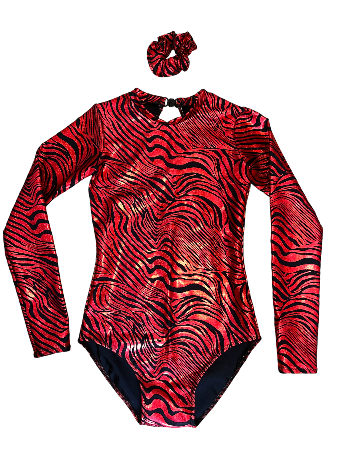 Red Foil leotard