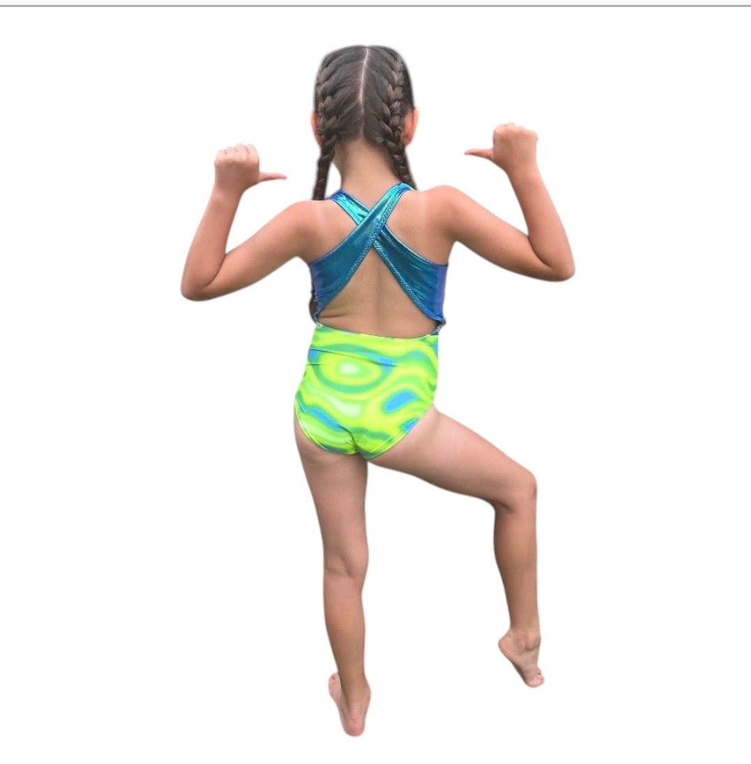 Skylar Cross back leotard