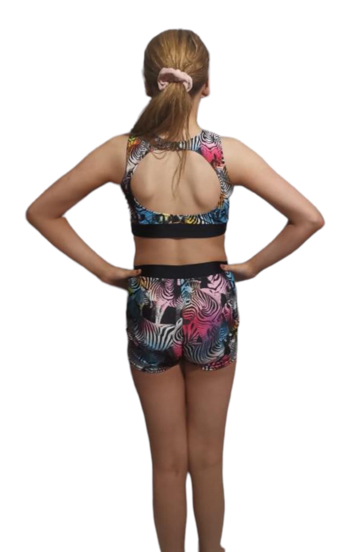 Zebra Dazzle Shorts Set