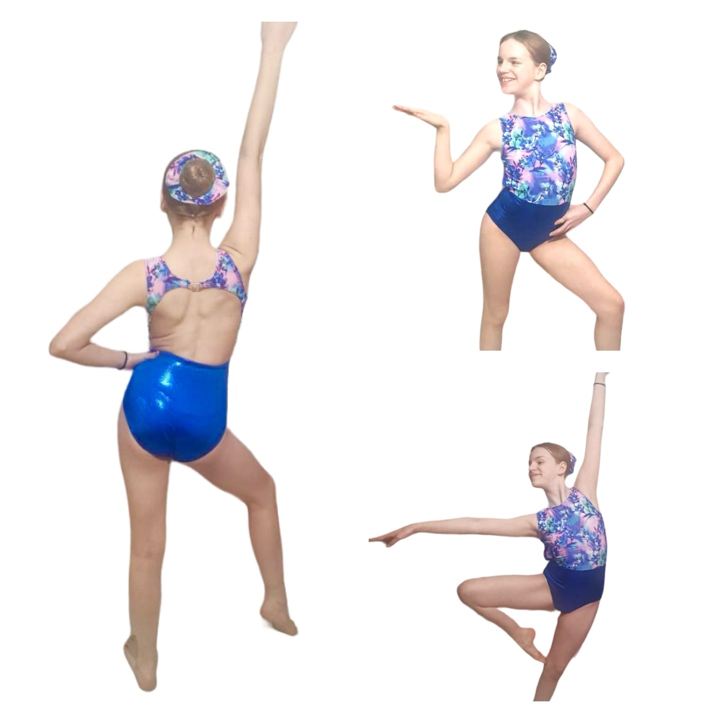 ‘Lydia’ Open back leotard