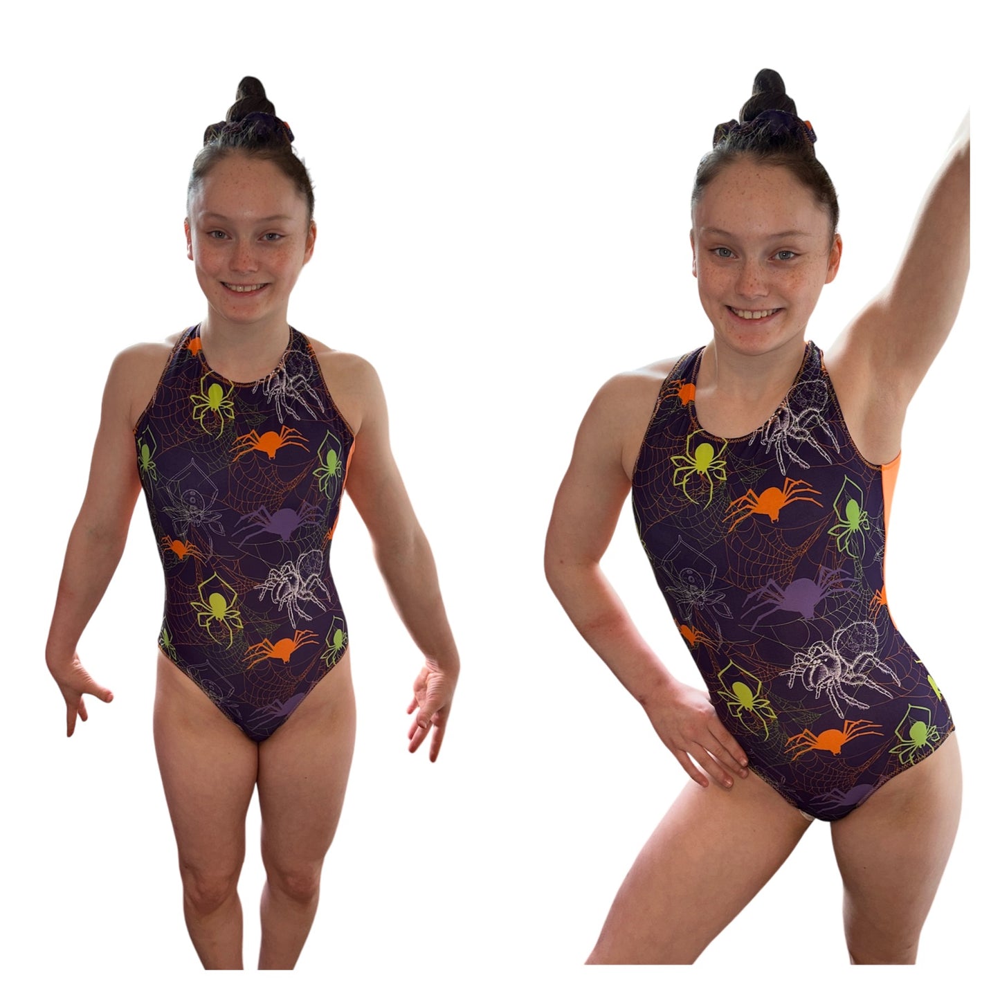 Creepy Leotard/Orange