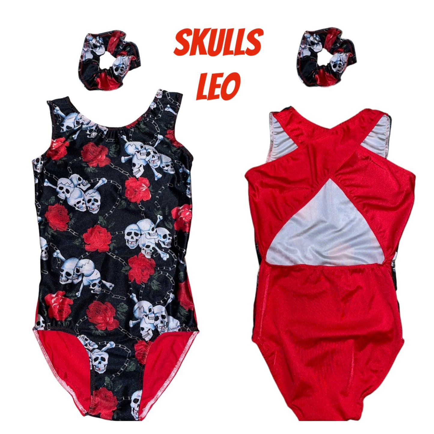 Skulls leotard