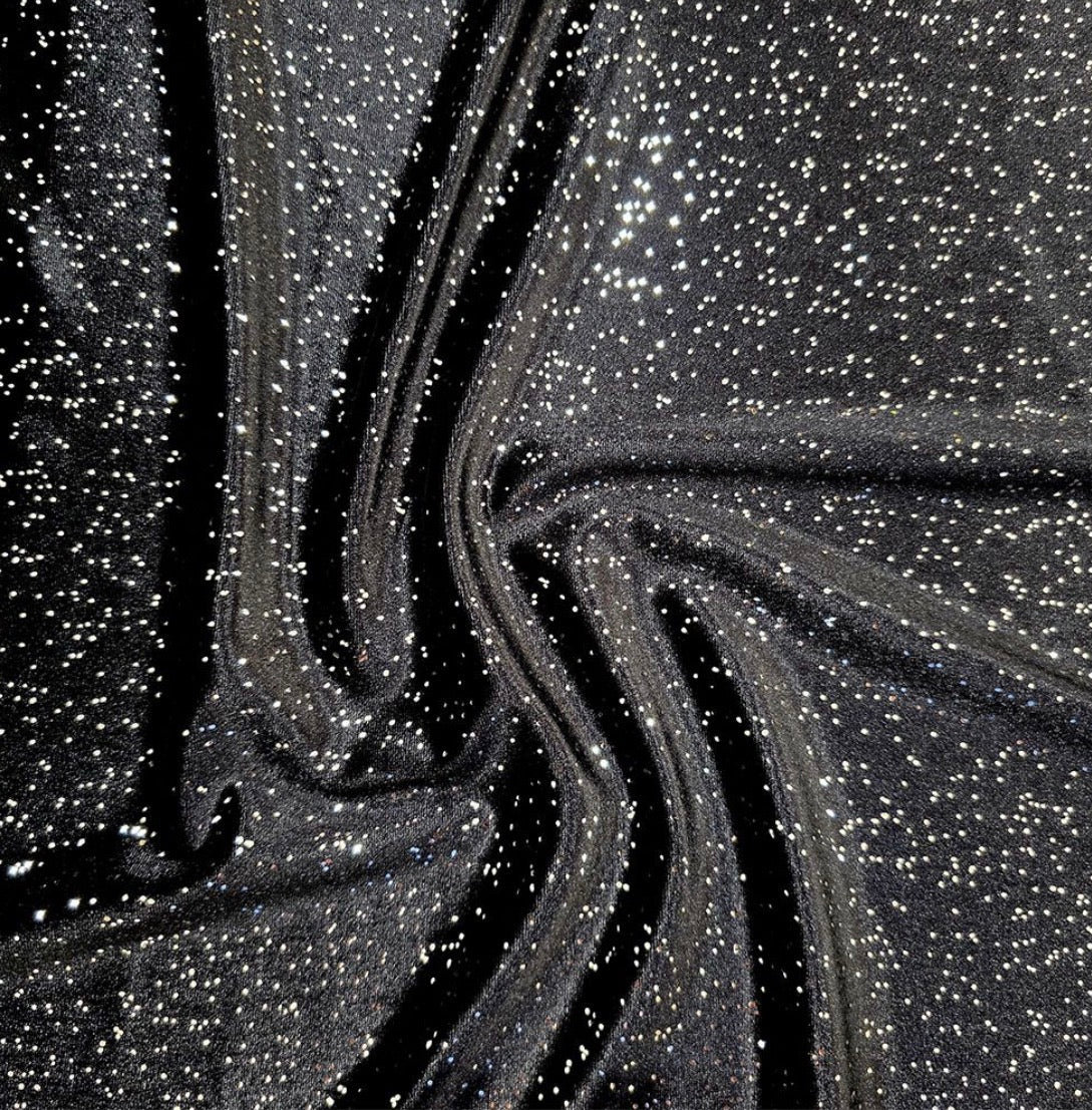 Kira Leotard Black Sparkle