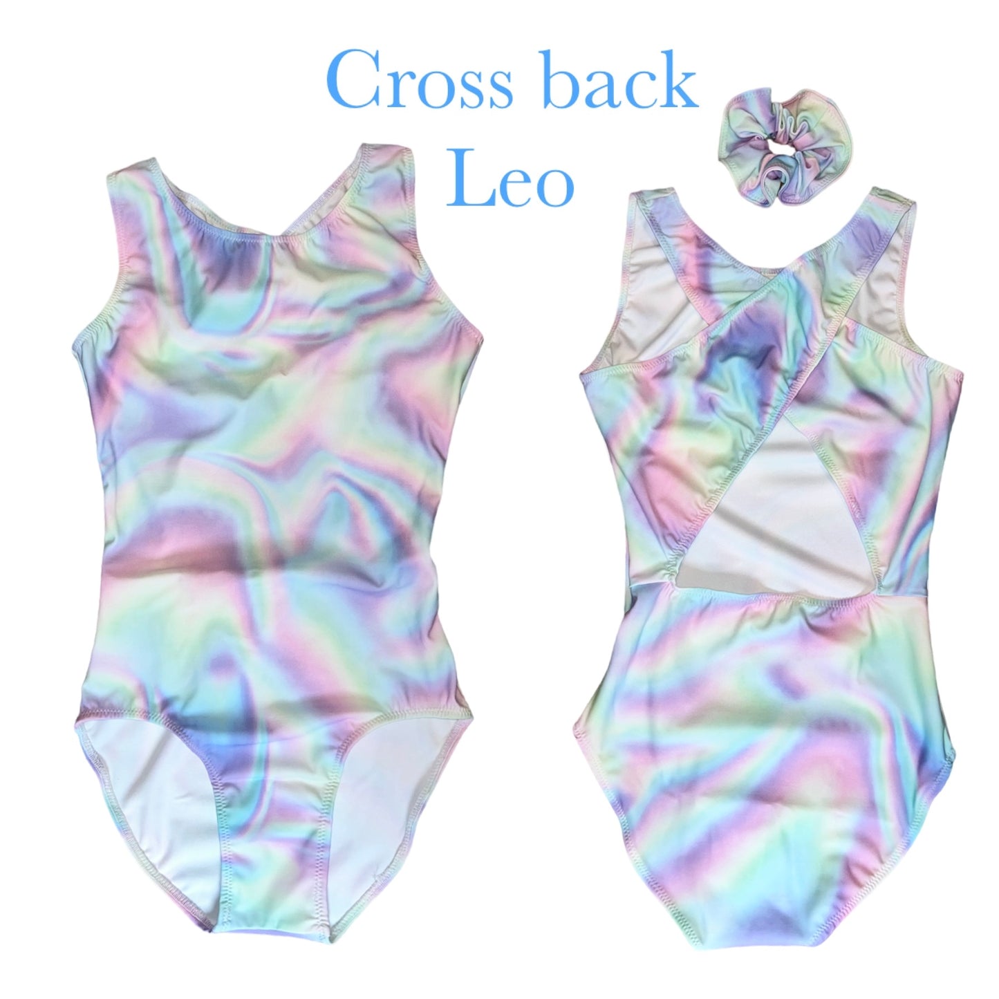 Pastel Vibes Cross back leotard