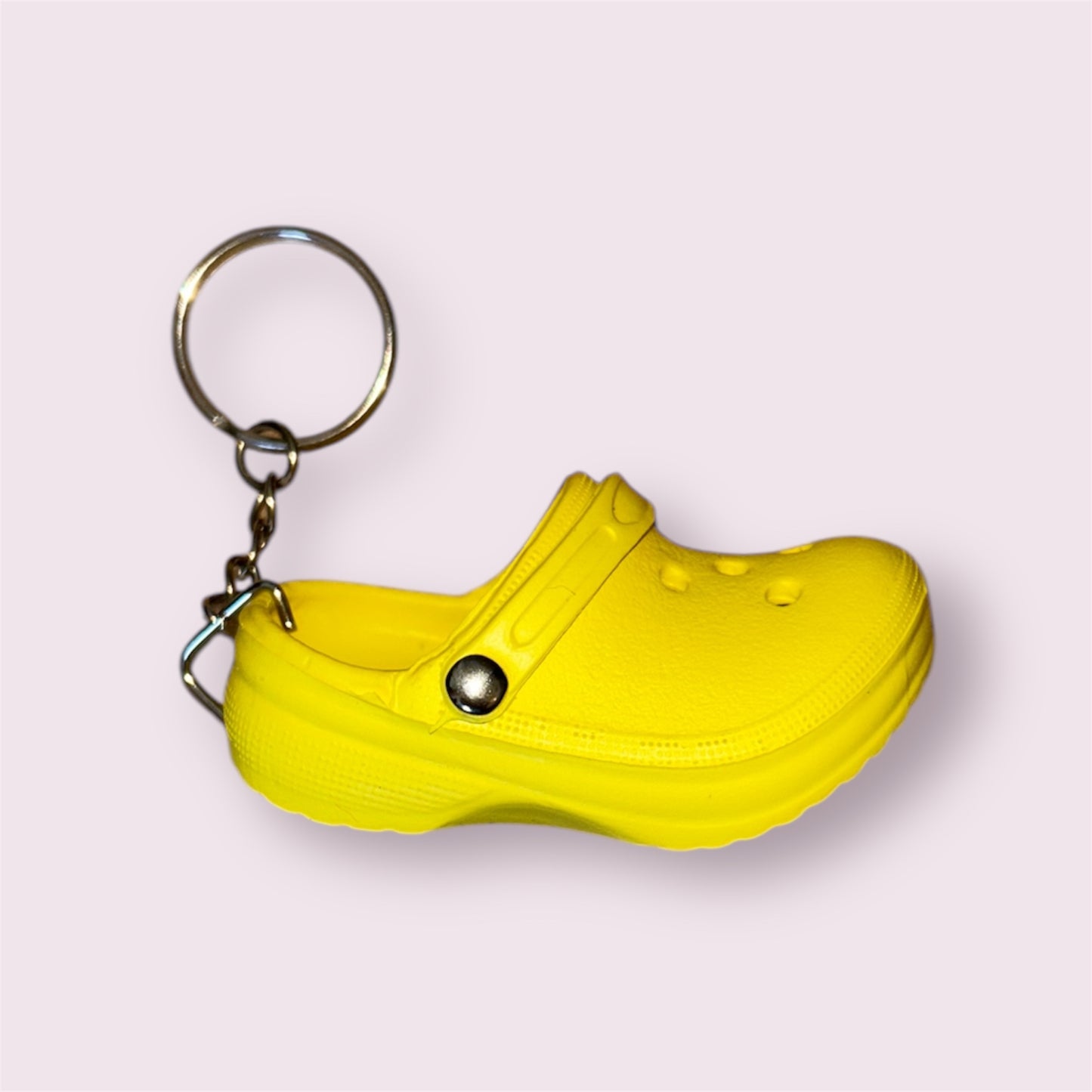 Shoe charm key chain