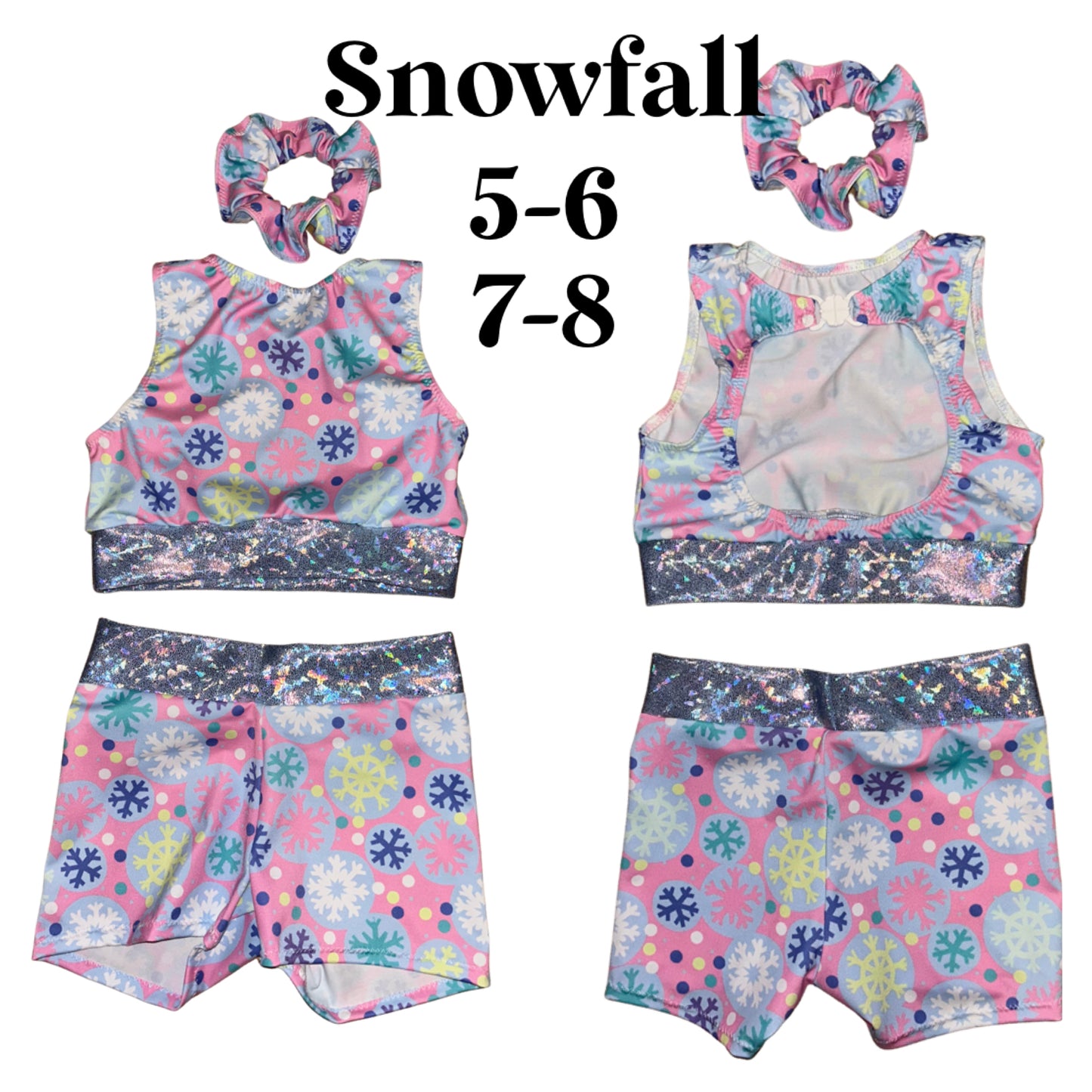Snowfall shorts set