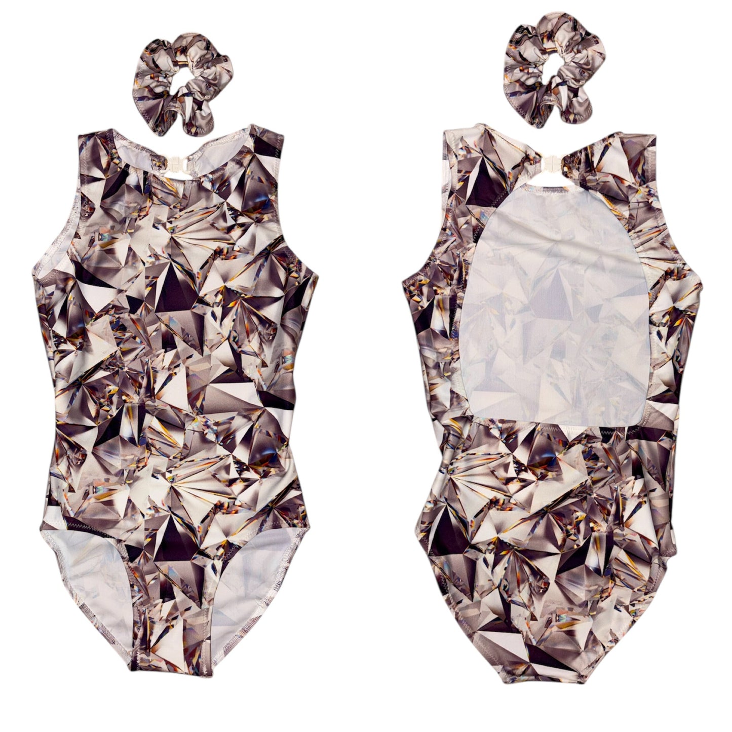 Jewel Open back leotard
