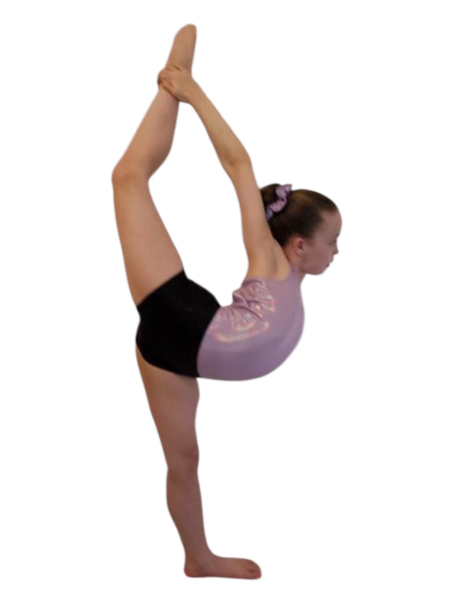 Leotard and shorts set