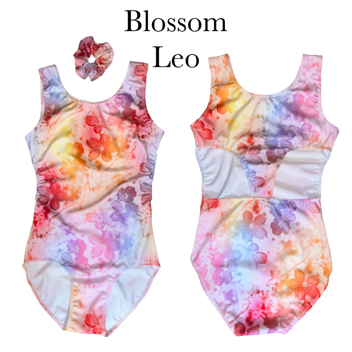 Blossom Open back leotard