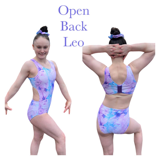 Dreamy open back leotard