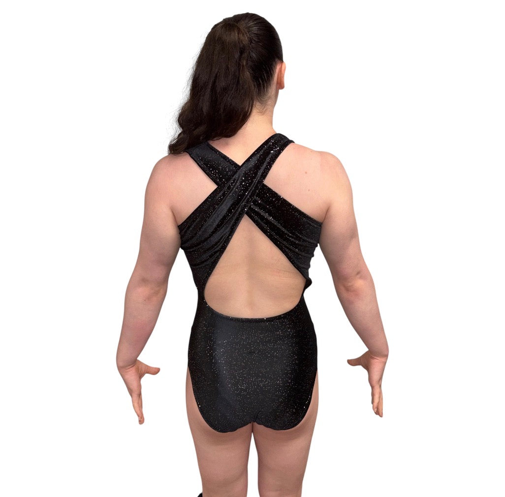 Kira Leotard Black Sparkle