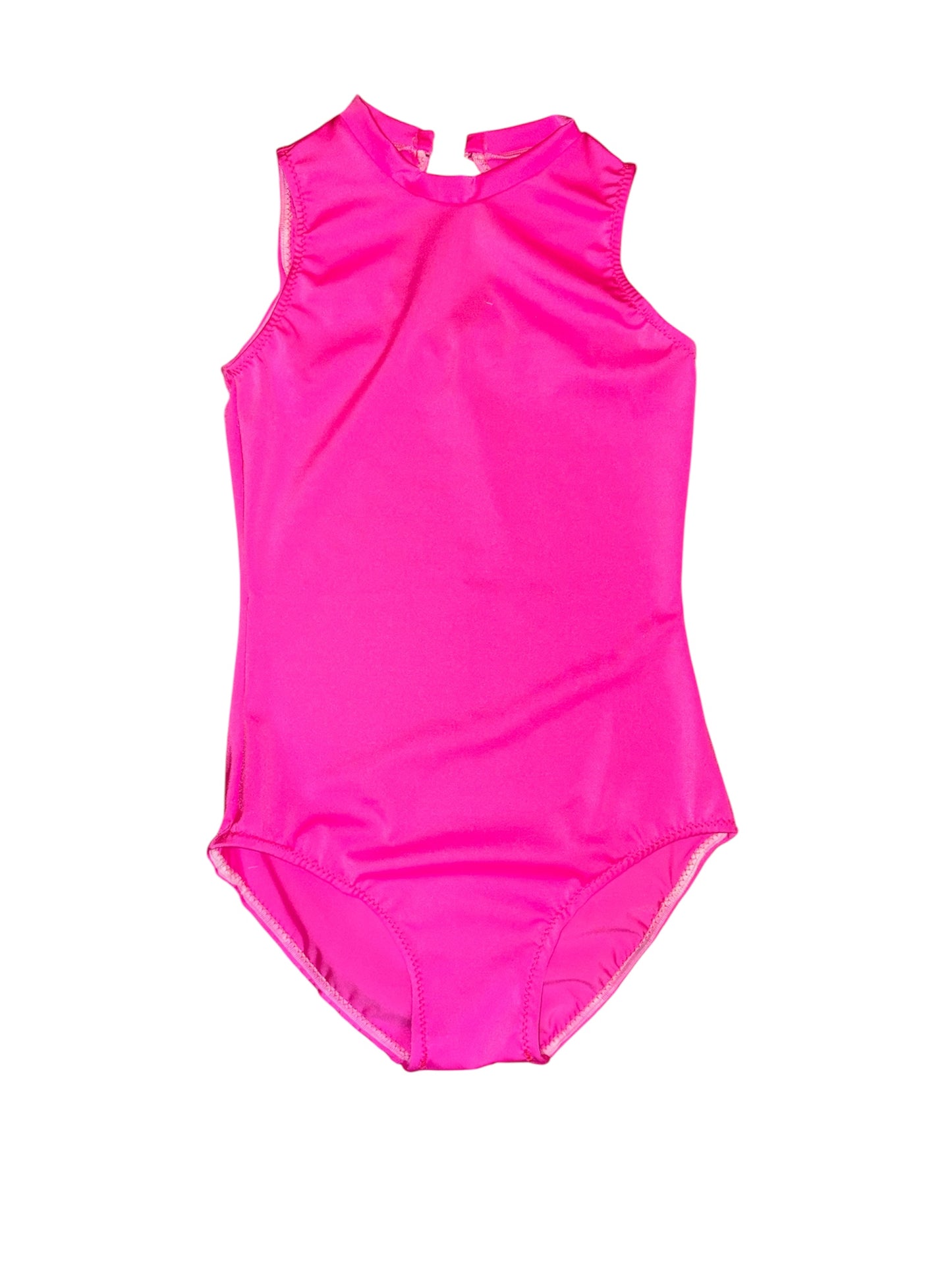 Sleeveless high neck leotard
