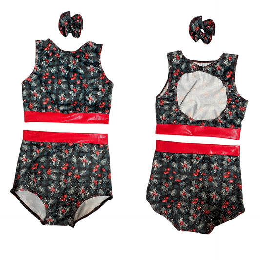 Sparkly Holly Two-piece Set