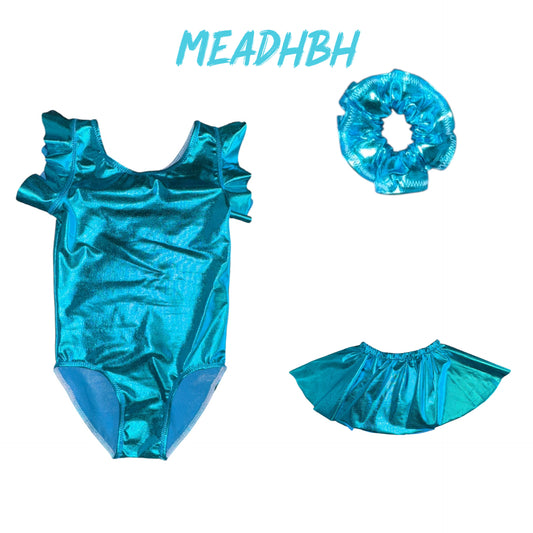 Meadhbh leotard/skirt set