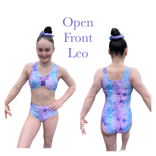 Dreamy Open front leotard