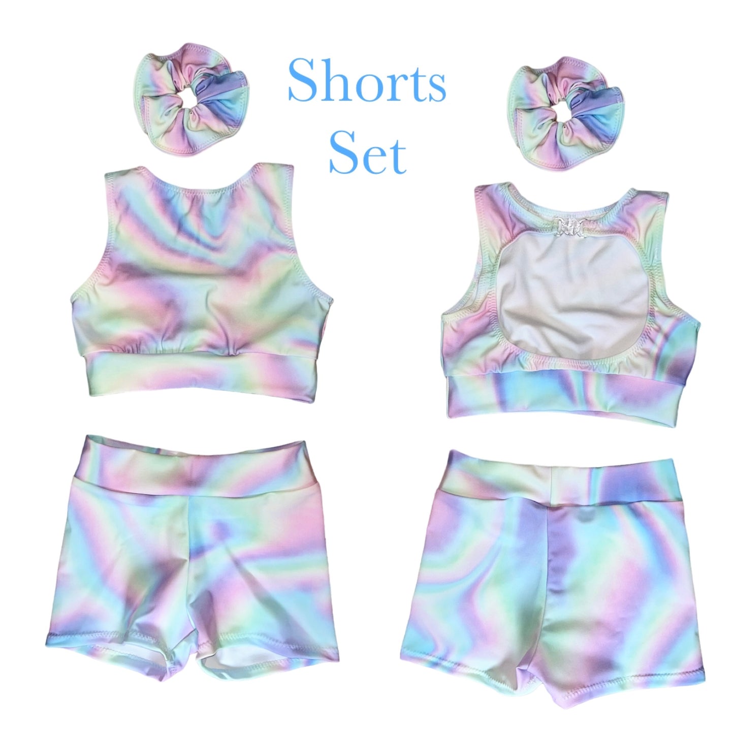 Pastel Vibes Shorts Set