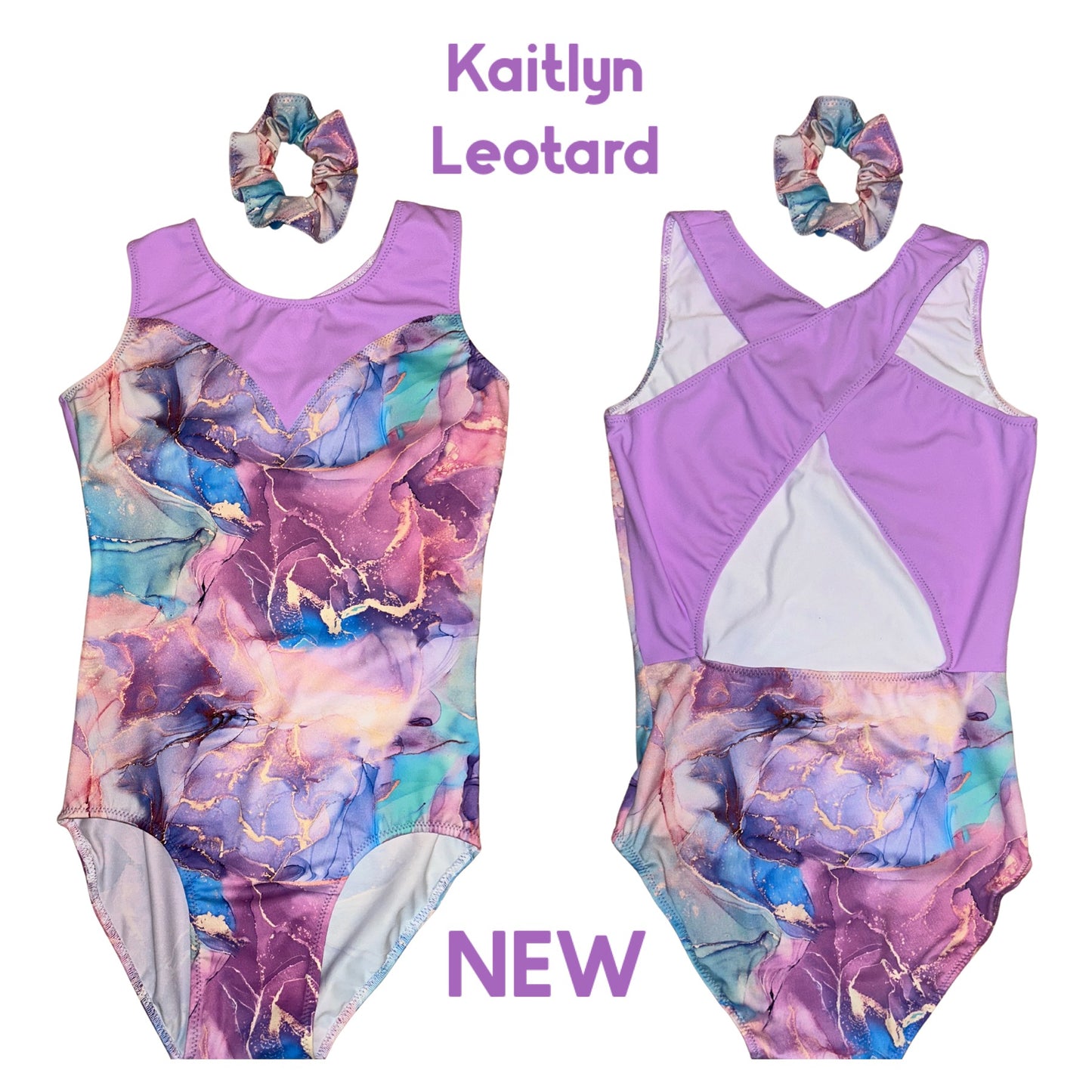 ‘Kaitlyn’ cross back leotard