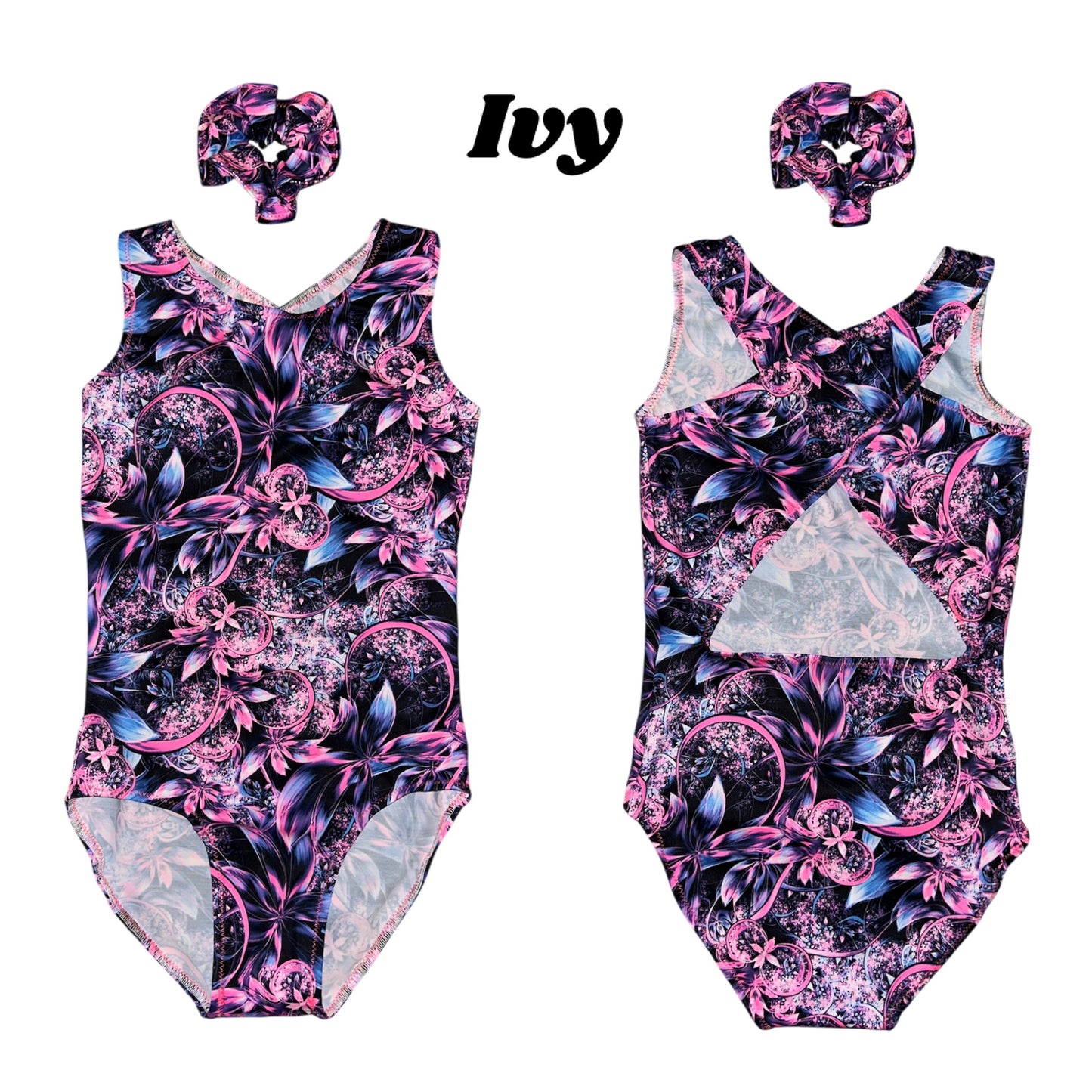 ‘Ivy’ crossback leotard