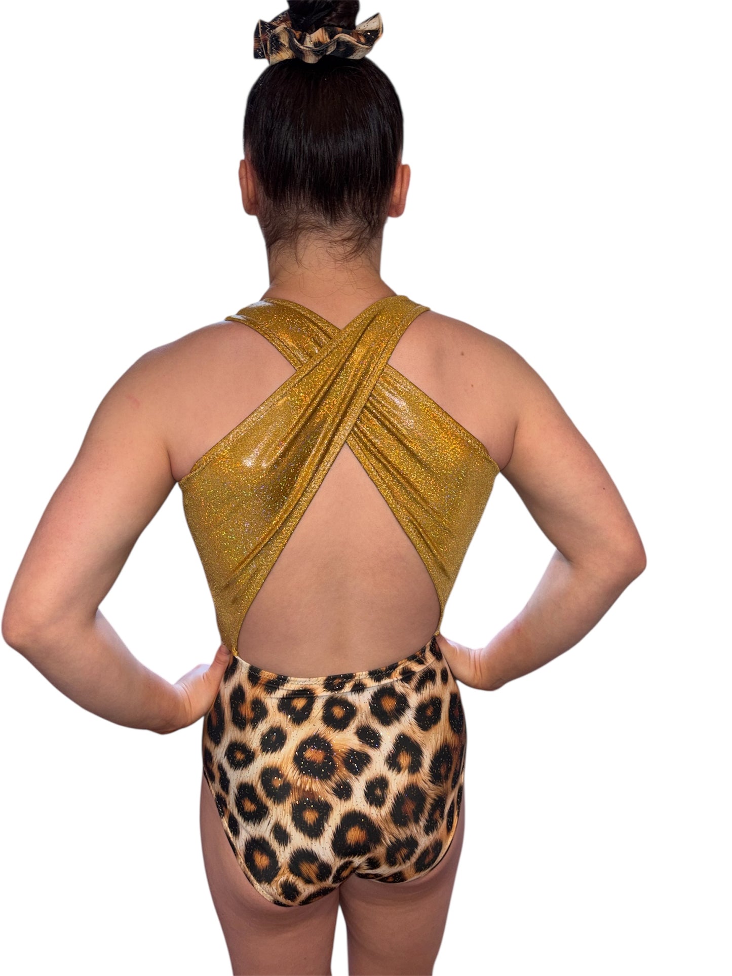 Animal Print leotard