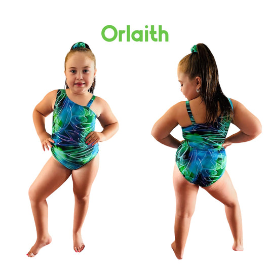 ‘Orlaith’ Asymmetric leotard