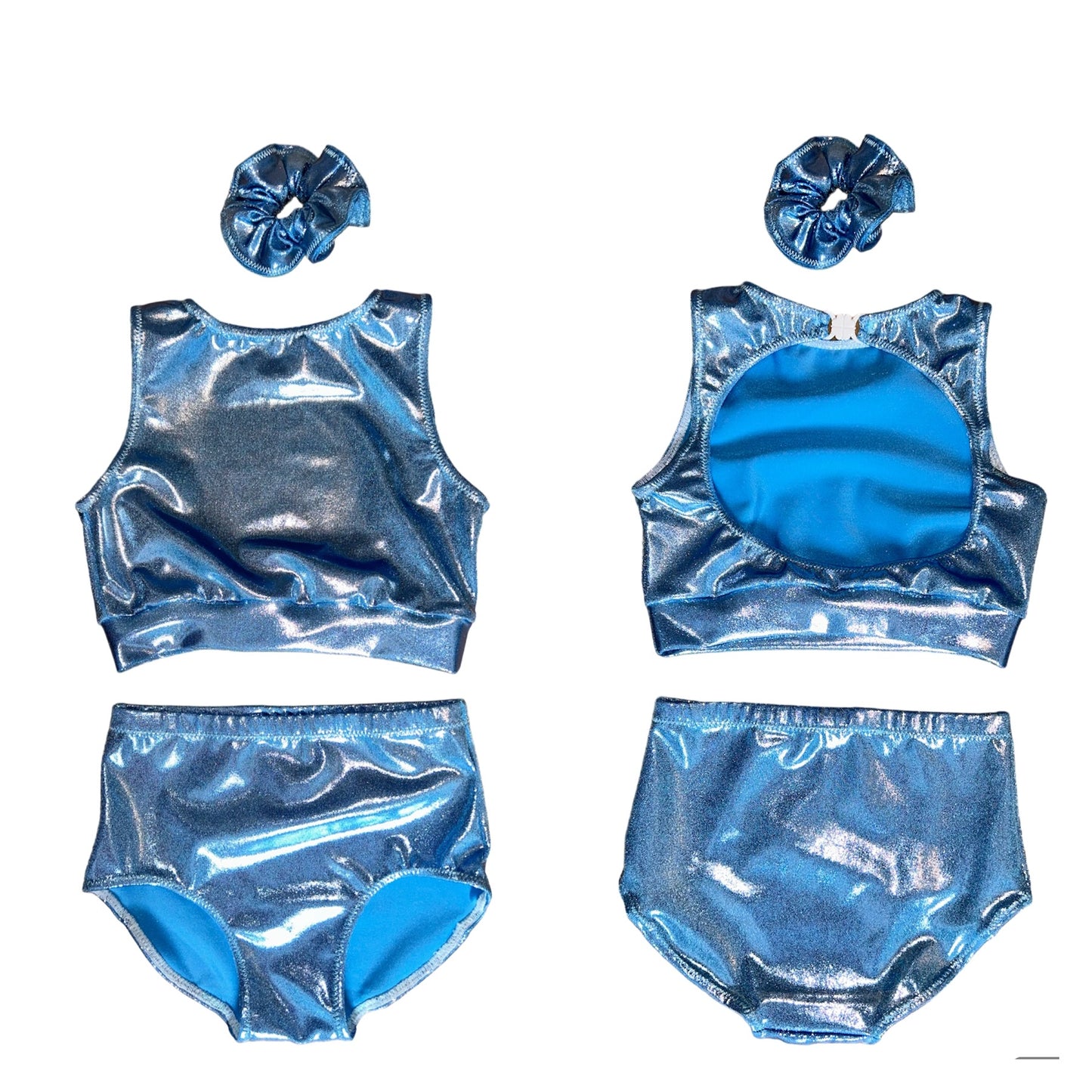 Light blue foil 2-piece set