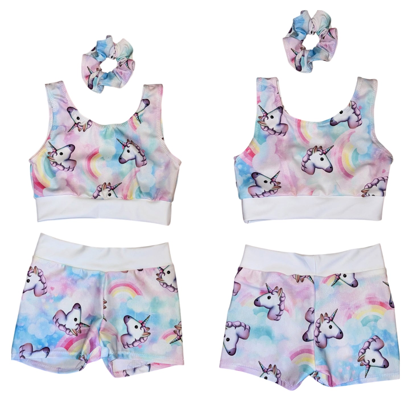 Unicorn Shorts Set