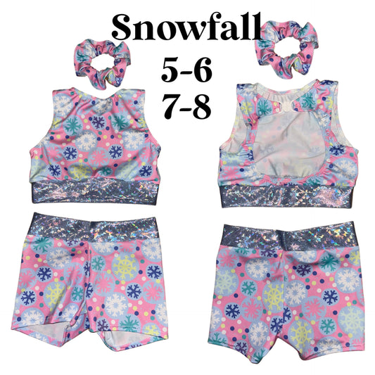 Snowfall shorts set