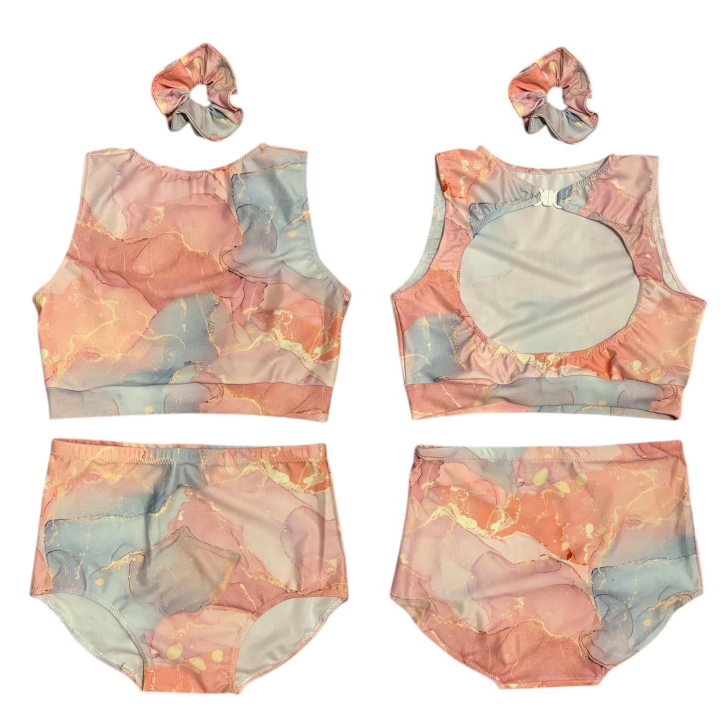 Marble two-piece set