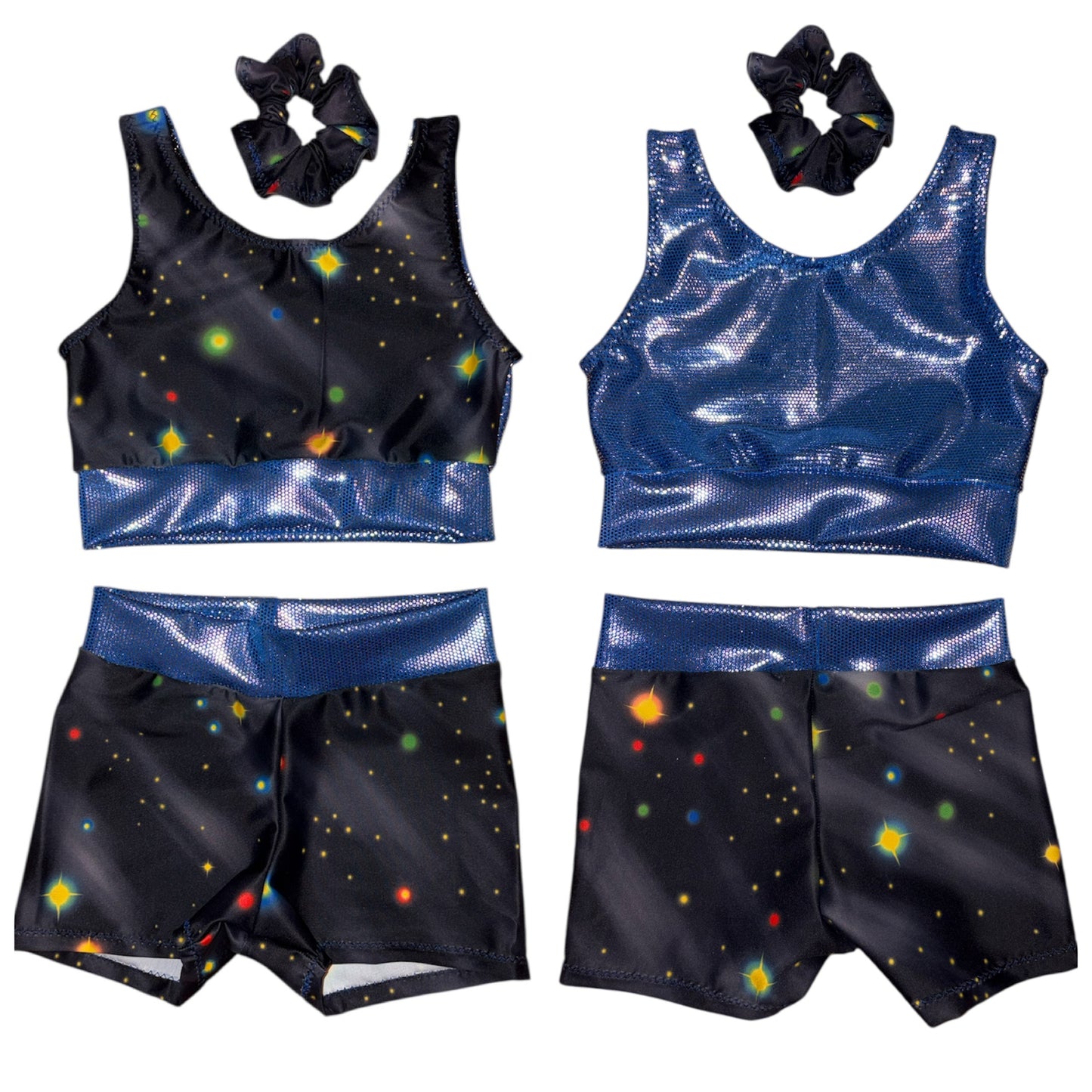 Galaxy Shorts Set