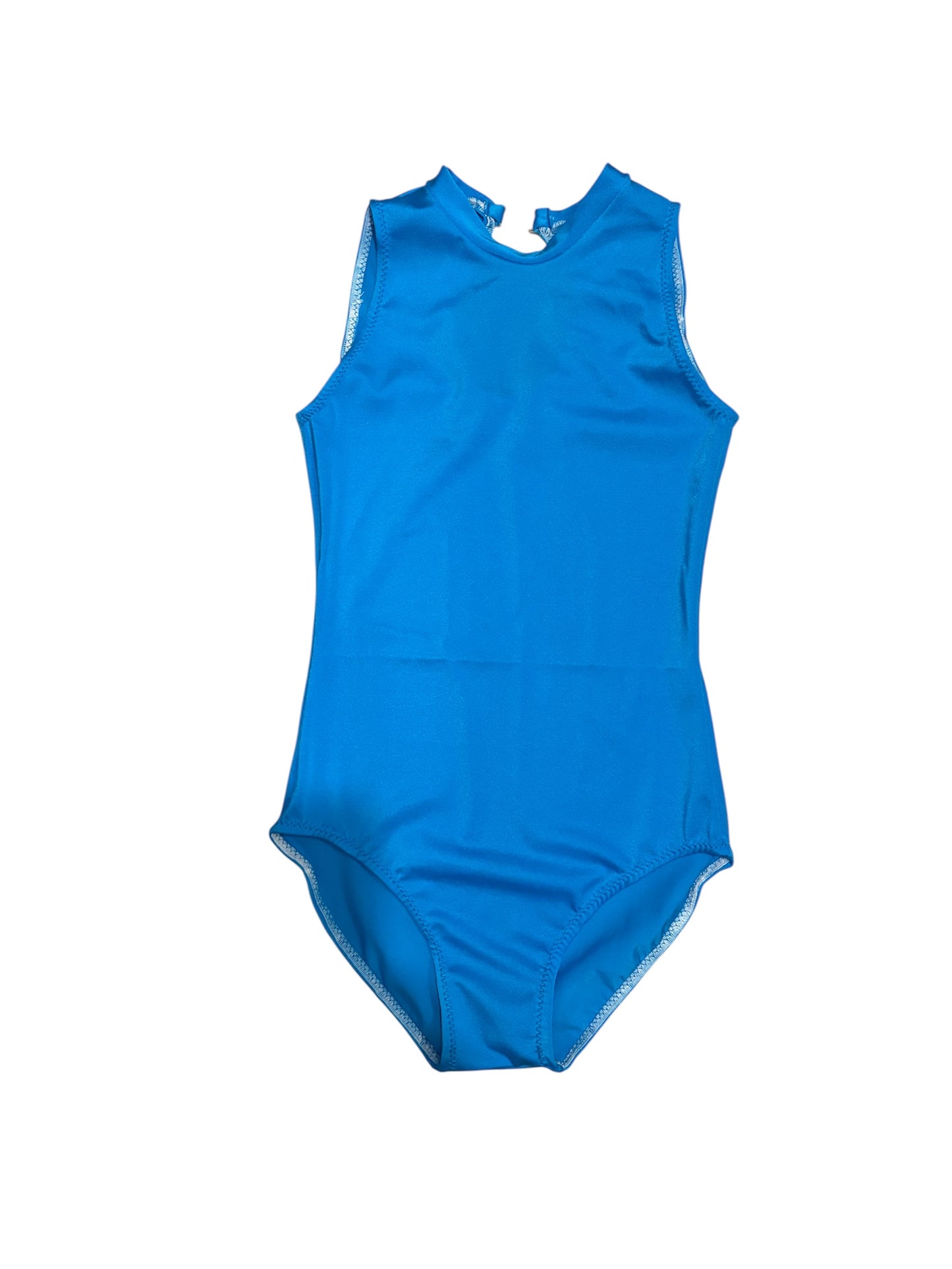 Sleeveless high neck leotard
